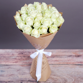 Blumen Bestellen Alanya 25 weiße Rosen